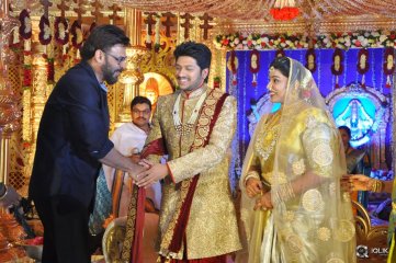 Music Director Koti Son Rajeev Wedding Reception Photos